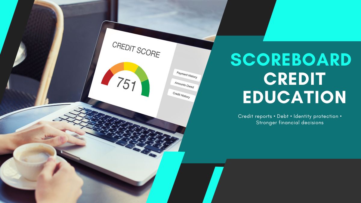 Credit education covering credit reports, debt and identity protection